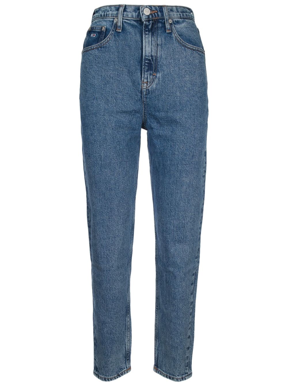 High-waist skinny jeans - Blue