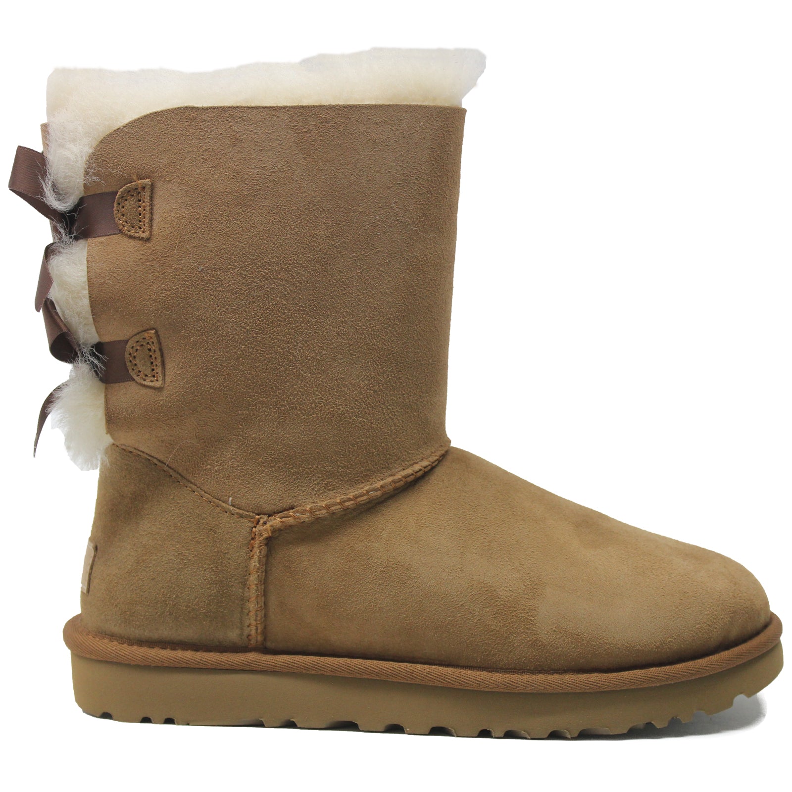 Ugg Bailey Bow II Water Resistant Suede Sheepskin Women's Winter Boots