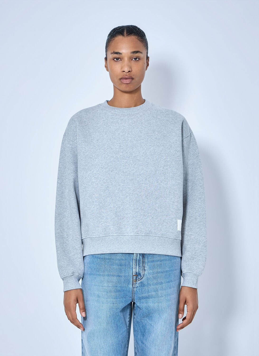Classic Sweatshirt - Woman Sweatshirts Grey Fr