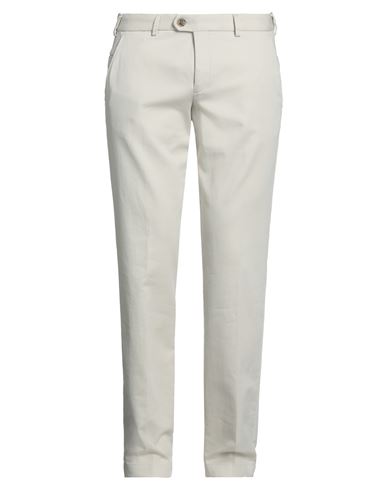 Man Pants Light grey Size 32 Cotton, Elastane