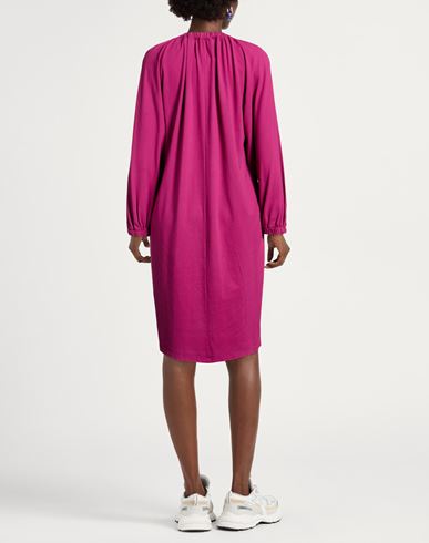 Woman Mini dress Mauve Size 8 Cotton, Elastane