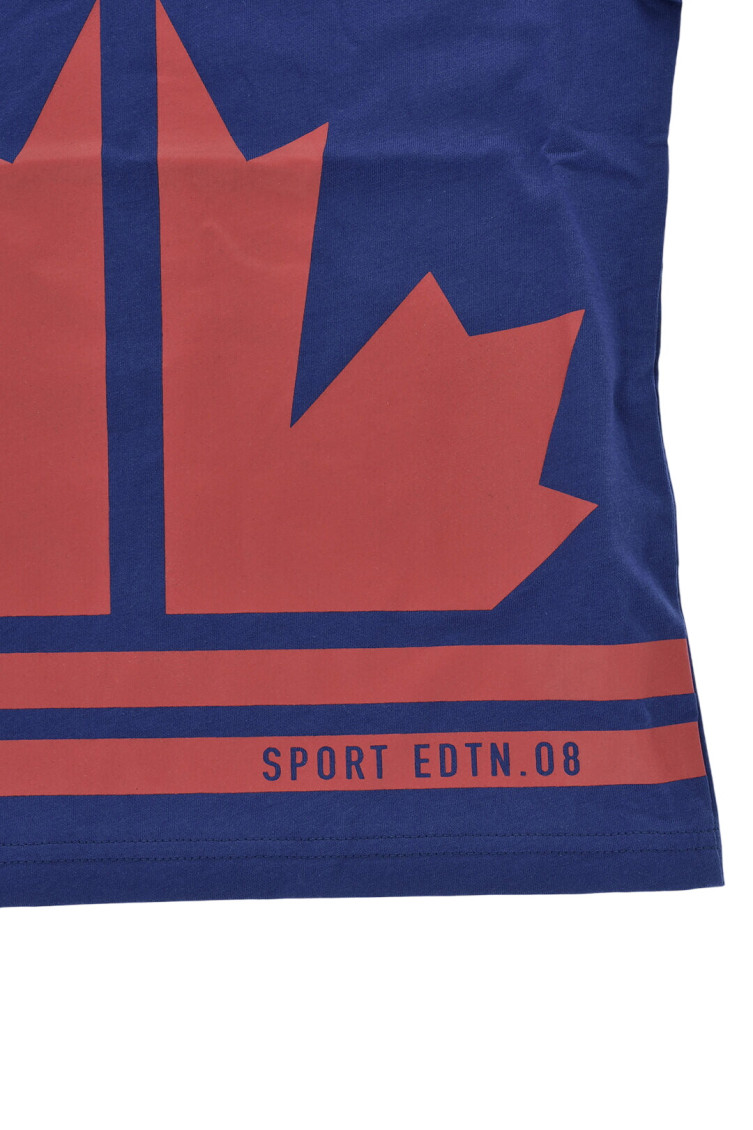 Boys Blue Graphic T-Shirt