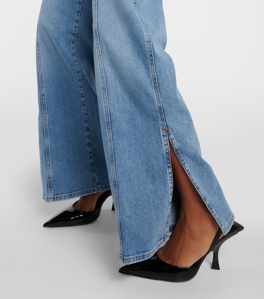 Le Slim Palazzo high-rise jeans