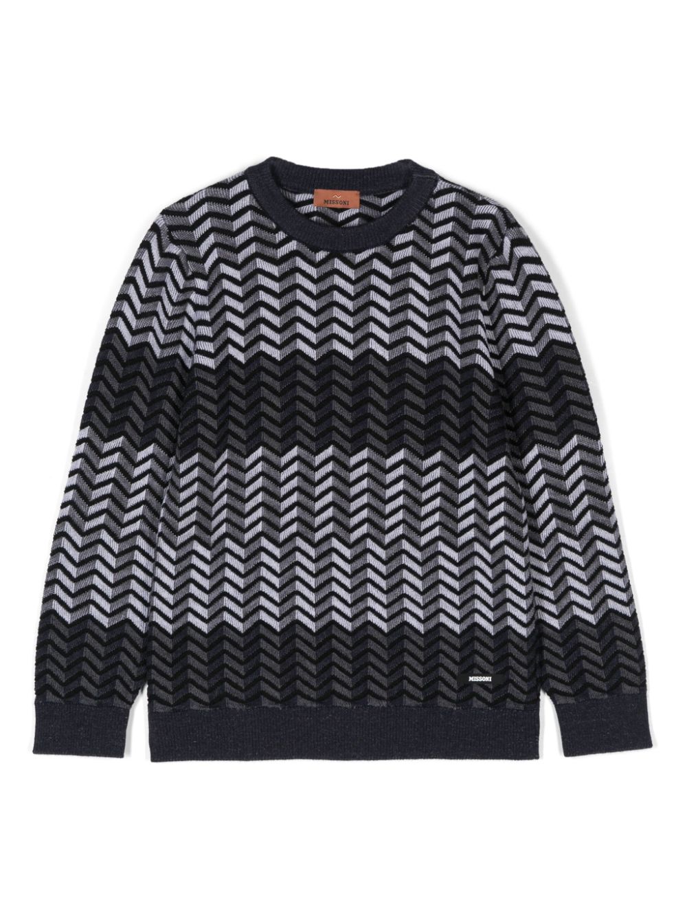 Zigzag sweater - White