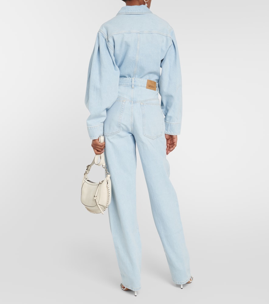 Lemony wide-leg jeans