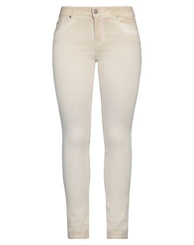 Jacob Cohёn Woman Jeans Beige Size 32 Cotton, Polyester, Viscose, Elastane