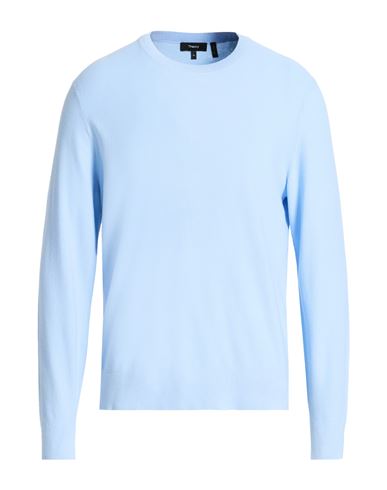 Man Sweater Light blue Size XS Viscose, Polyester