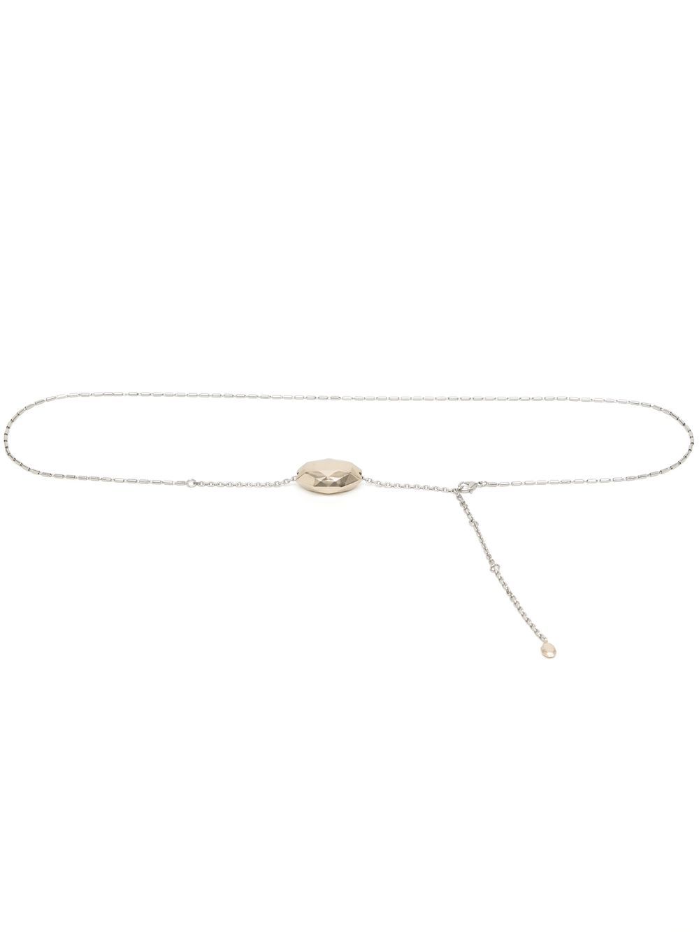 Geometric pendant necklace - Silver