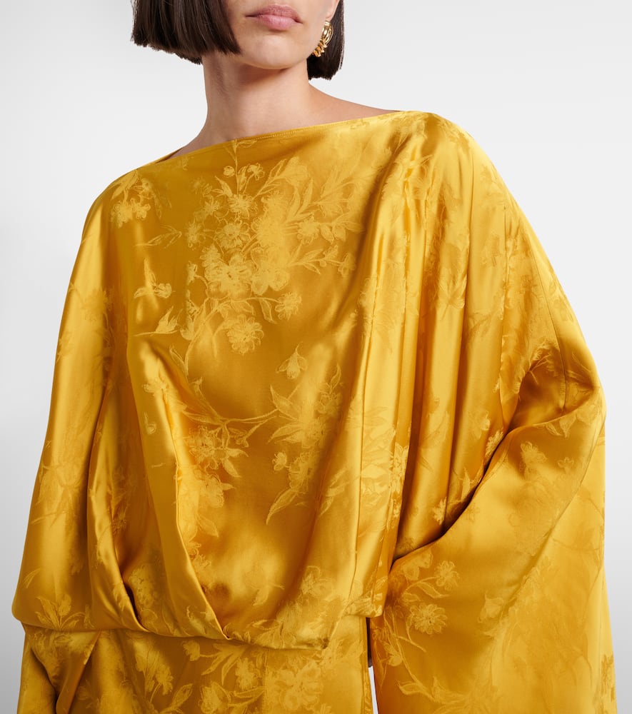 Eolia Primavera jacquard midi dress