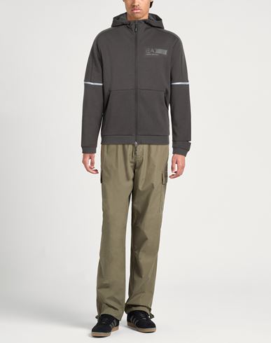 Man Sweatshirt Lead Size M Polyester, Cotton, Elastane