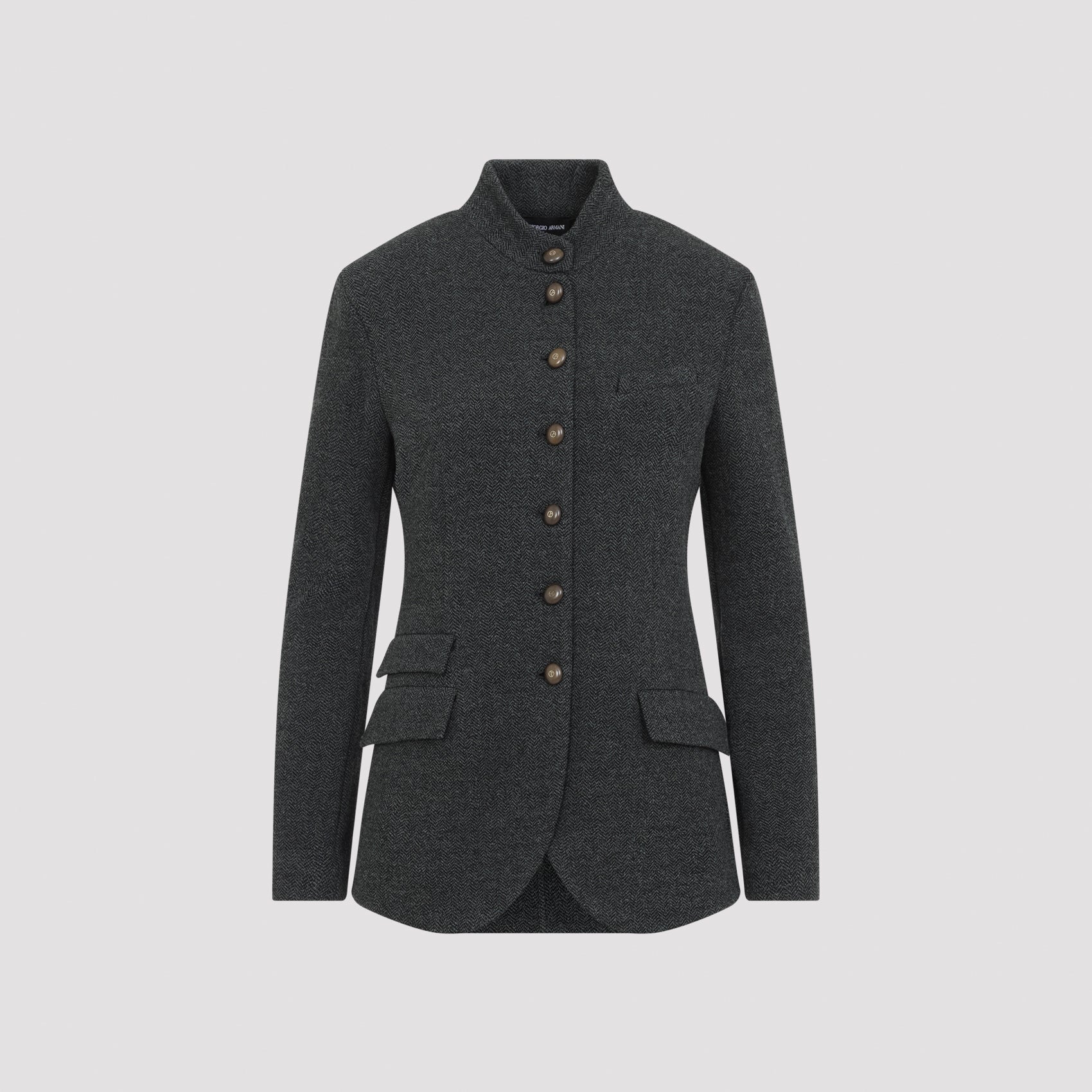 Women's Wool-Blend Blazer Jacket