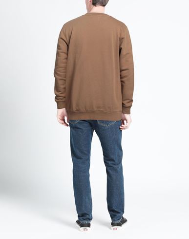 Man Sweatshirt Camel Size S Organic cotton