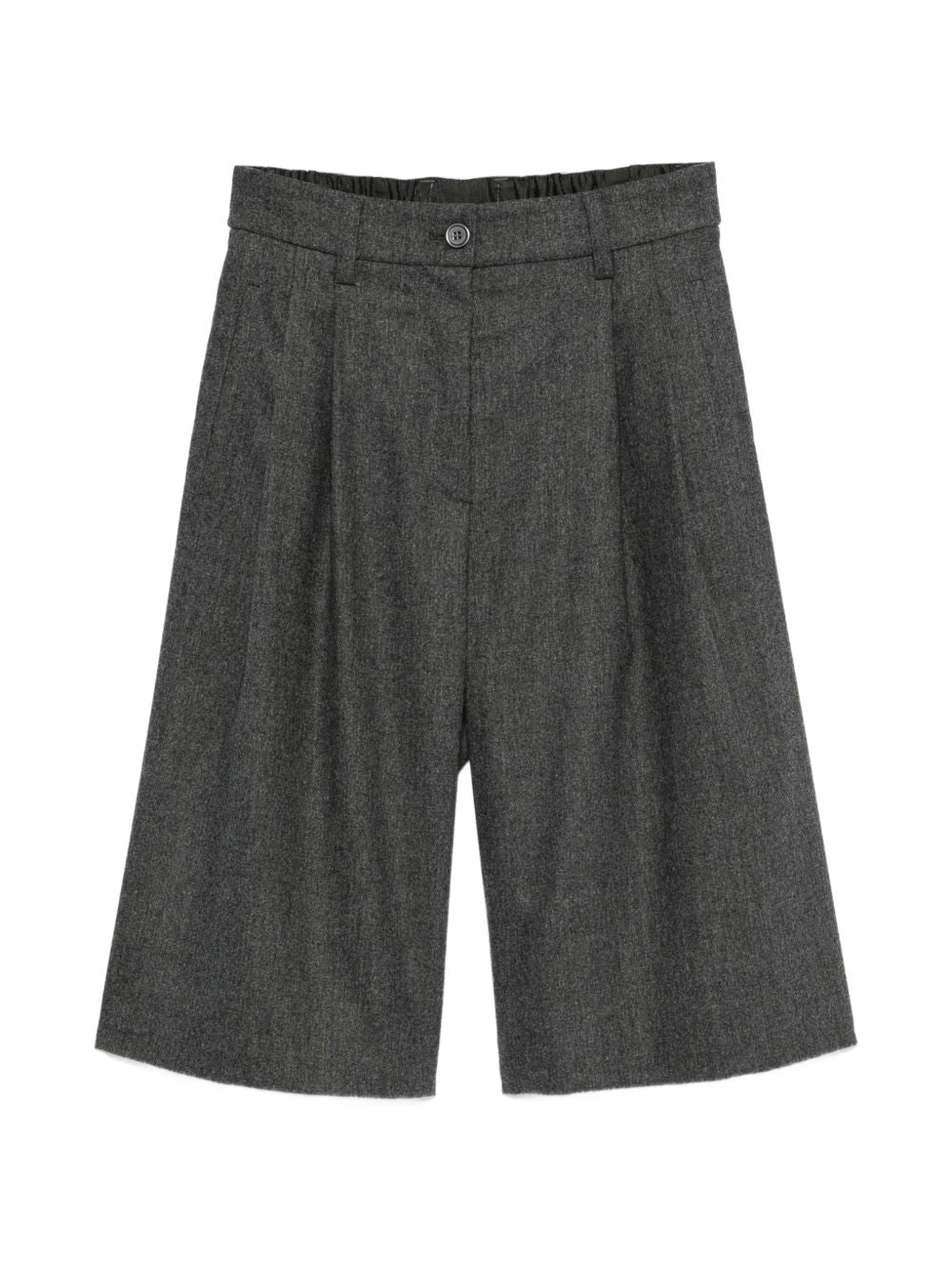 Flannel Shorts — Charcoal