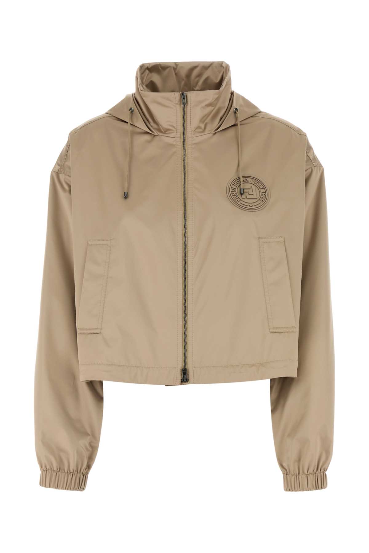 Fendi - Fendi Stamp 1925 Casual Jackets, Parka Brown