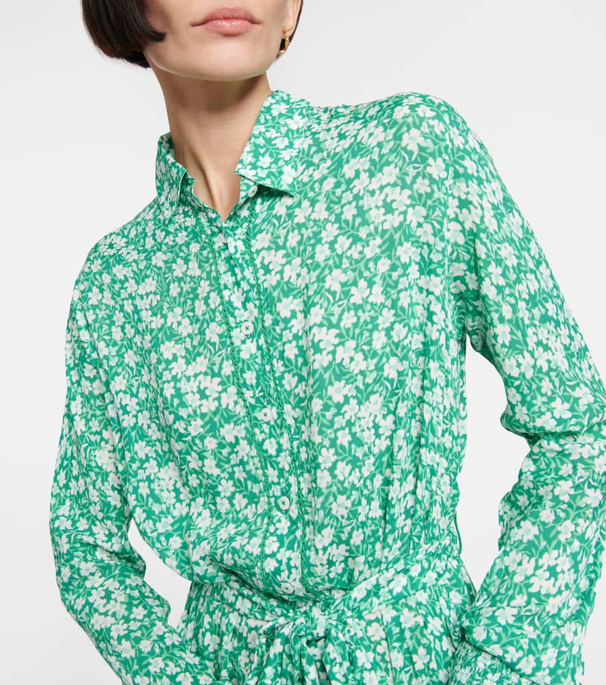 Poupette St Barth Kimi printed shirt dress
