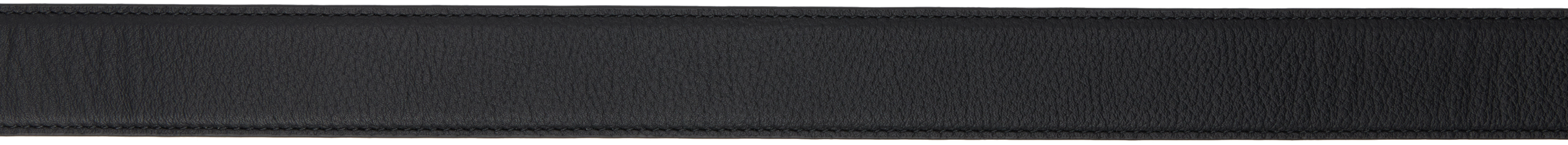 Bottega Veneta Black Snake Belt