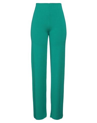 Woman Pants Emerald green Size XS Viscose, Polyester, Polyamide