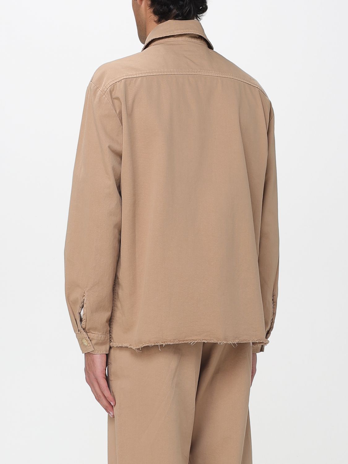 Shirt Men color Beige