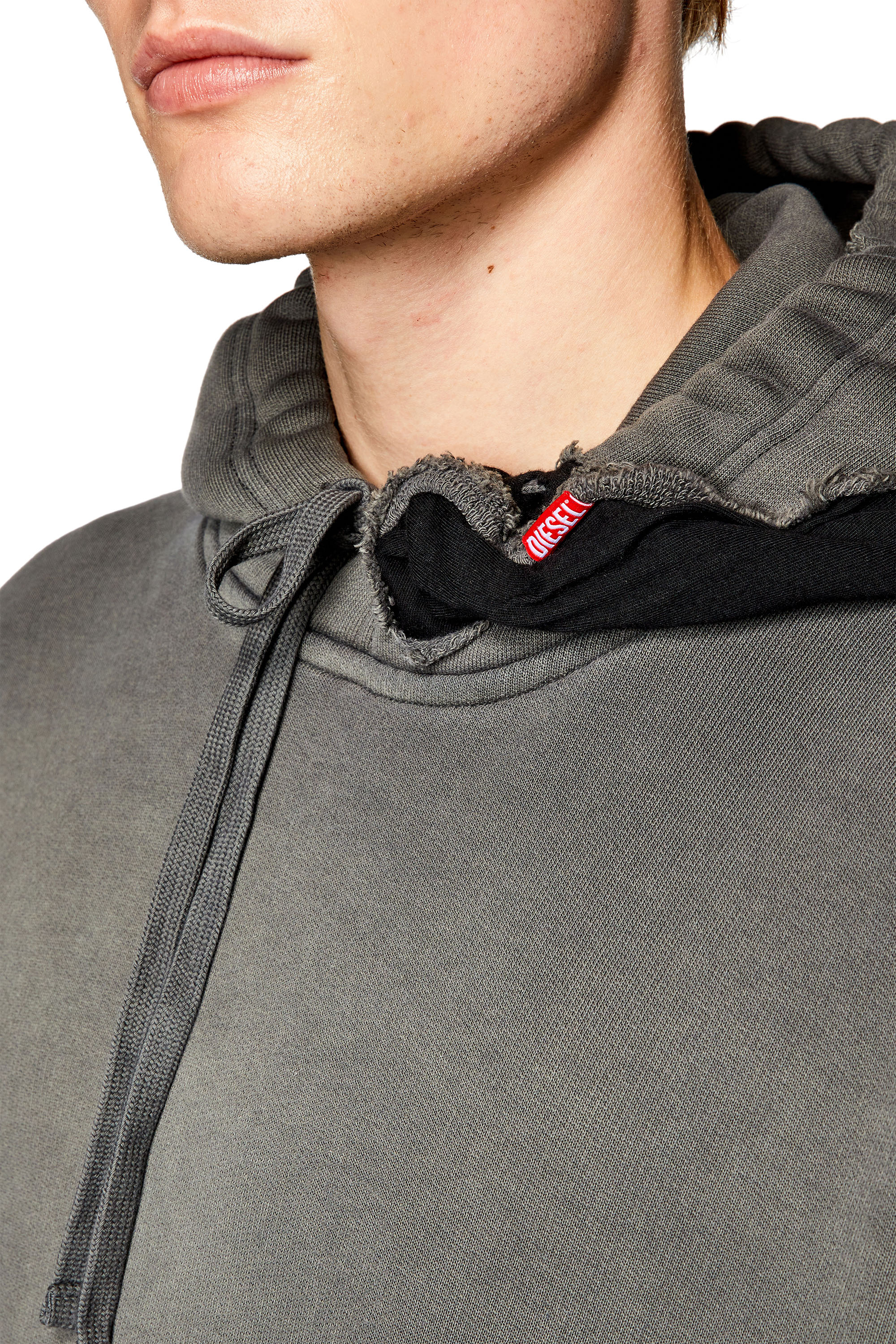 S-Macsrot cotton hoodie - Grey
