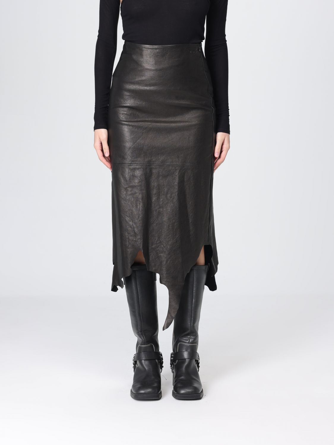 Skirt Woman color Beige