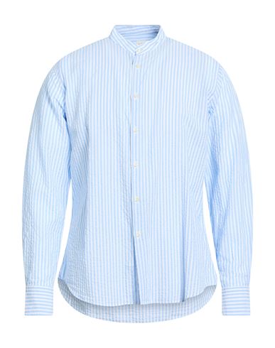 Man Shirt Sky blue Size 15 ½ Cotton, Linen