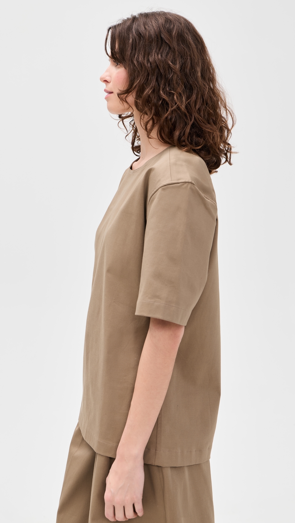 Dean Gabardina Top Cognac