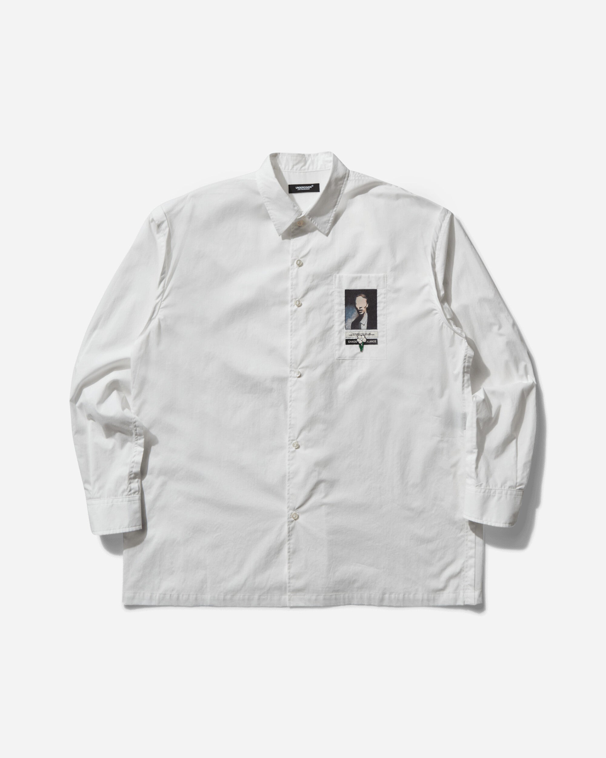 Men s Cotton Typewriter Shirt White