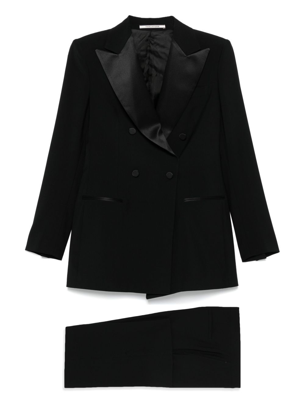 Wool smoking suit