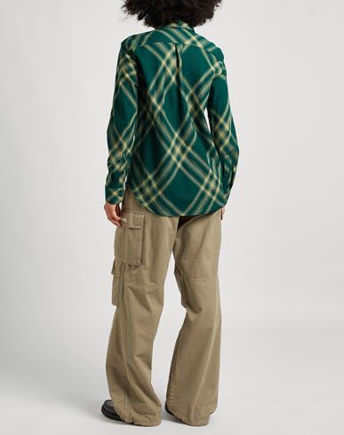 Woman Shirt Green Size 0 Wool