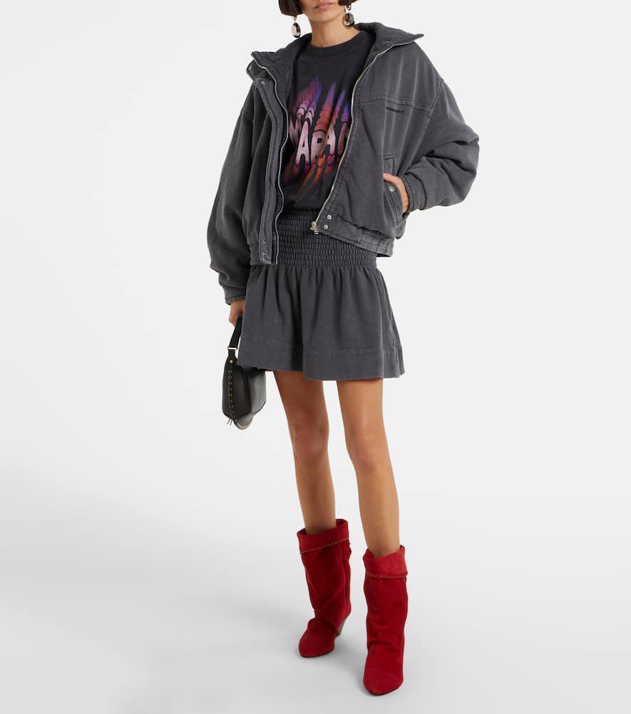 Yanissa cotton jersey jacket