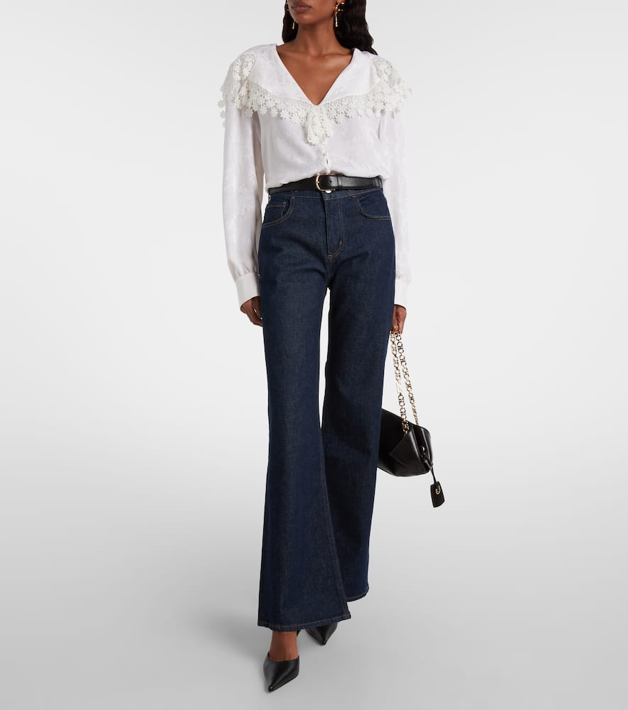 Kimberly high-rise flared jeans