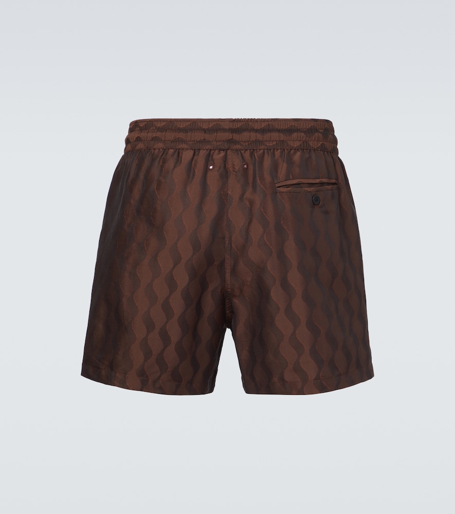 Rio jacquard swim trunks