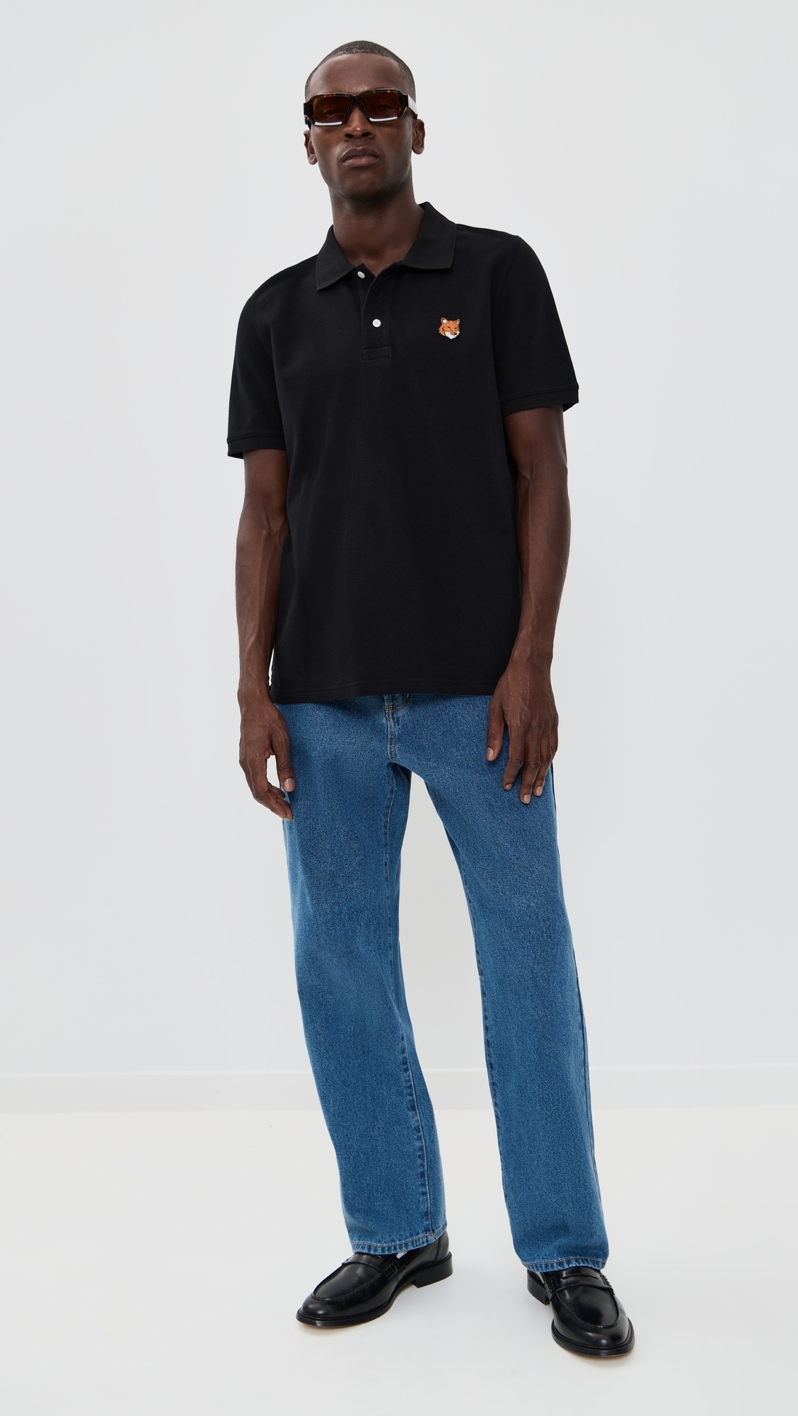Fox Head Patch Regular Polo Black