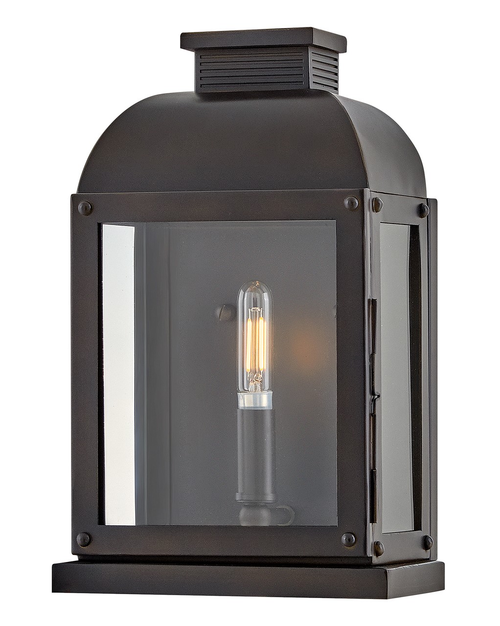 Tiverton 1-Light LED Wall Mount in Dark Oxidized Bra