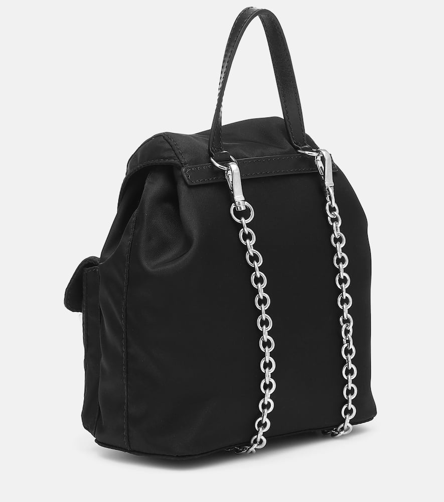 Mini nylon backpack