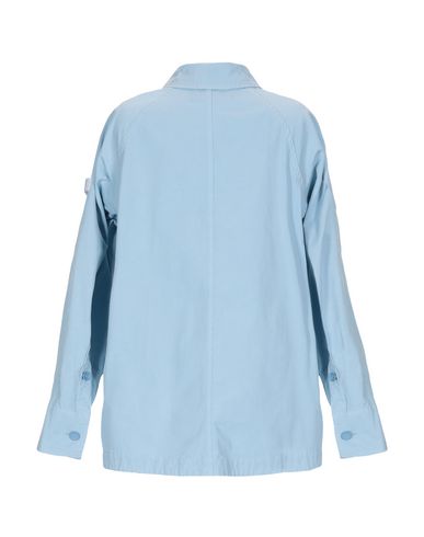 Woman Shirt Sky blue Size 6 Cotton