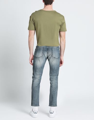 Man Jeans Blue Size 29 Cotton, Elastane