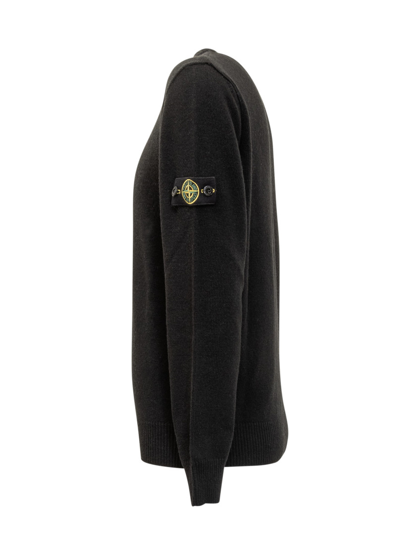 Black Solid Sweater