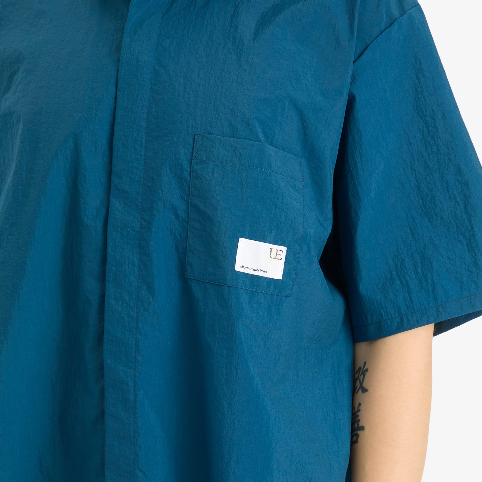 Men's Crystal Nylon Ventilation Shirt Navy