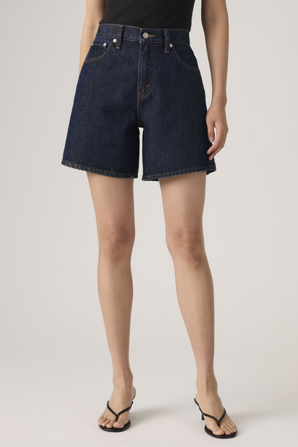 High Rise Baggy Shorts