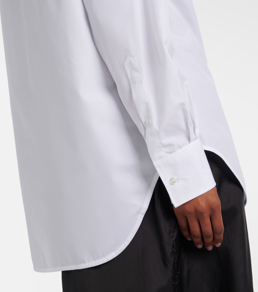 Cotton poplin shirt