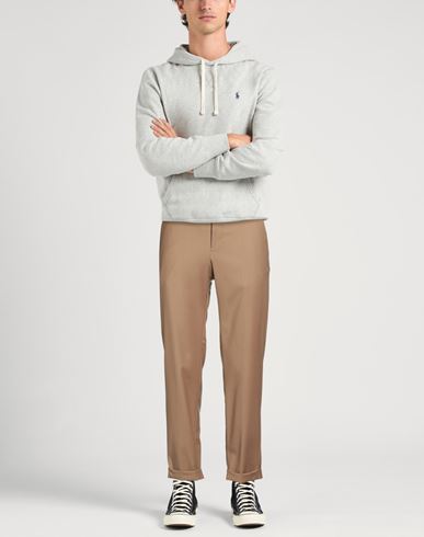 Man Pants Camel Size 30 Virgin Wool, Elastane