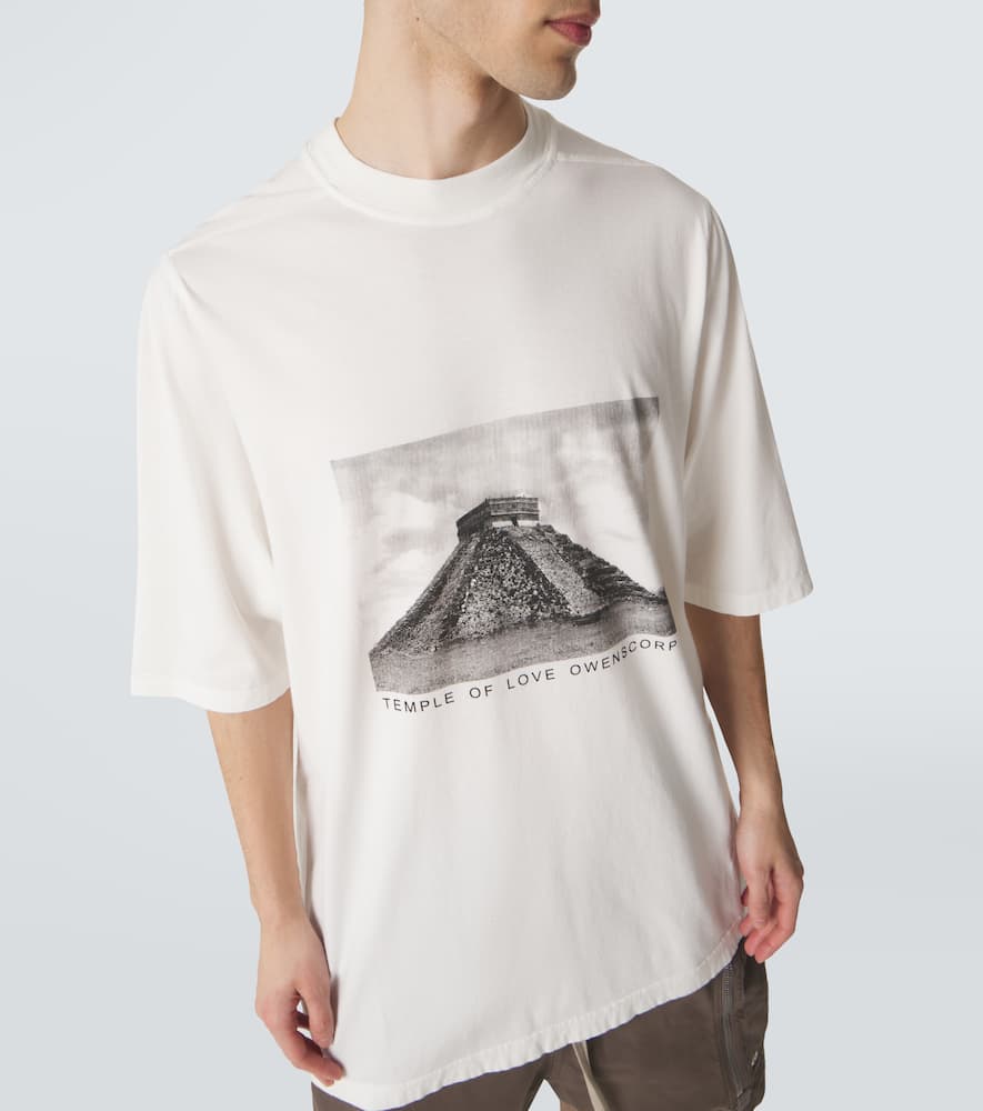 DRKSHDW Jumbo printed cotton jersey T-shirt