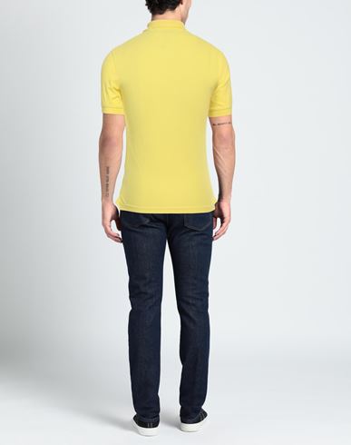 Man Polo shirt Yellow