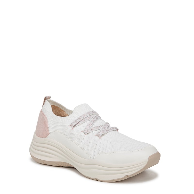 Women's Impact Sneakers (White Knit Fabric)