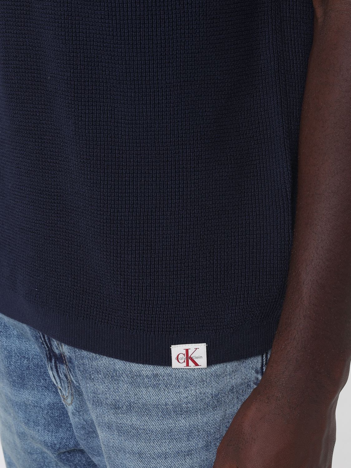 Polo Shirt Men color Blue