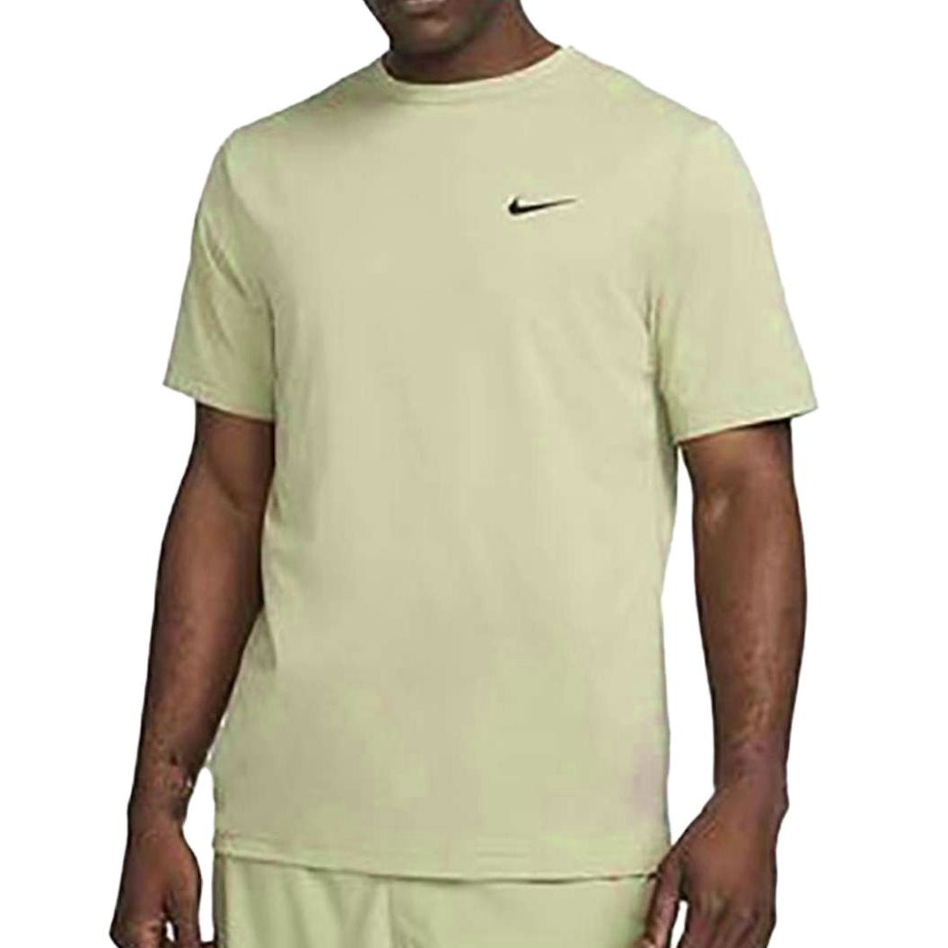 Dri FIT UV Hyverse Mens Short Sleeve Fitness Top 'Olive'