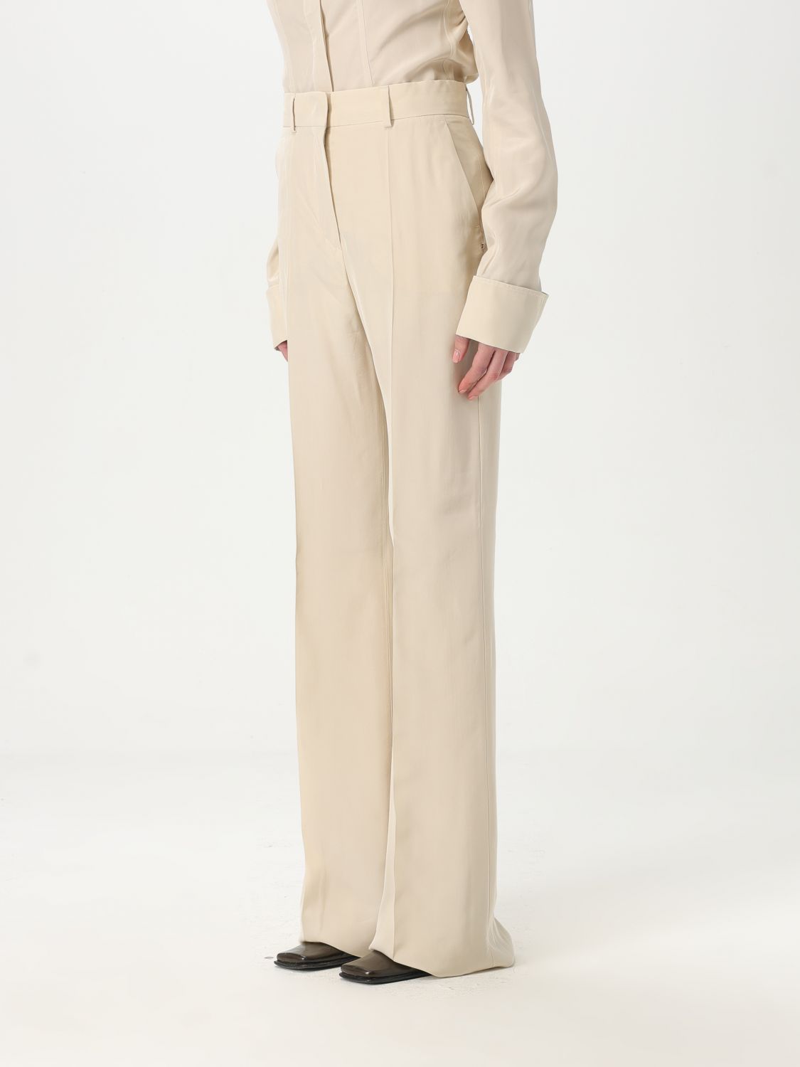 Pants SPORTMAX Woman color Ivory