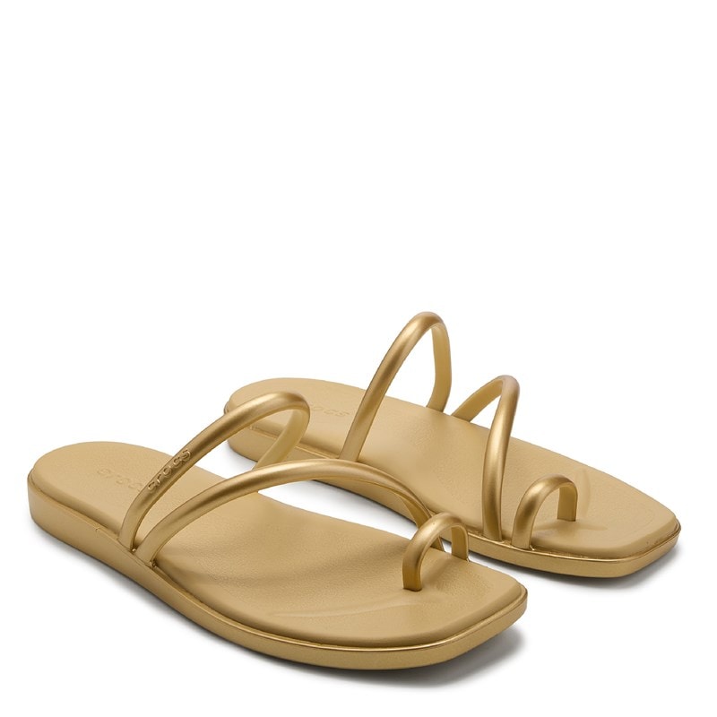 Women's Miami Toe Loop Sandals (Gold)
