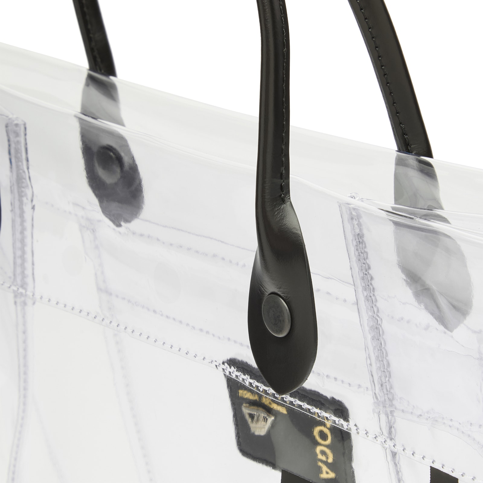 TOGA Logo Tote Bag PVC Clear